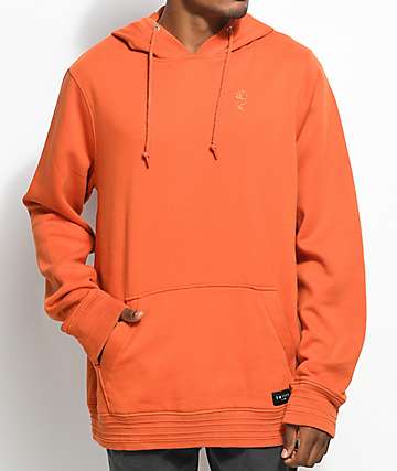 orange graphic hoodie