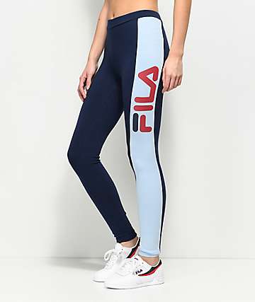 fila side stripe pants