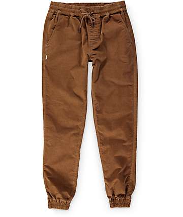 brown jogger pants mens