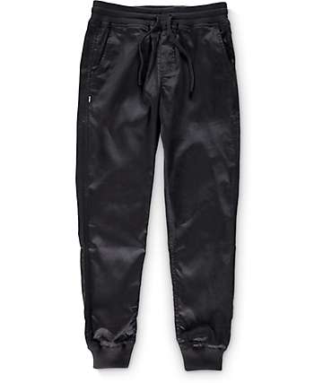 black joggers mens