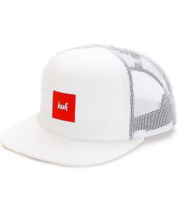 white huf hat