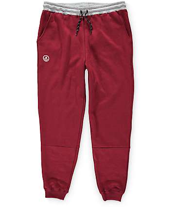 boys burgundy sweatpants