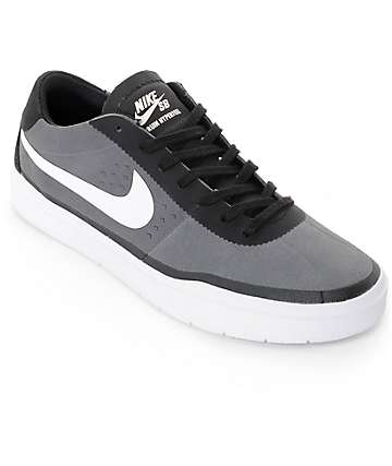 nike sb white grey