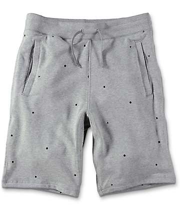 nike grey sweat shorts