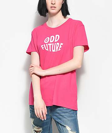 odd future shirt pink