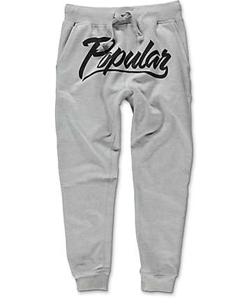 cp grey joggers