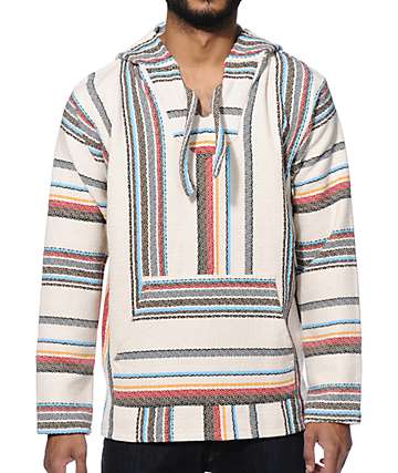 Senor Lopez Chimichanga Serape Poncho