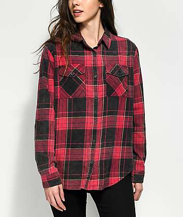 acid wash flannel shirt