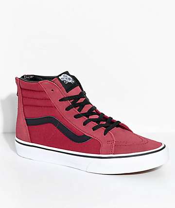 vans sk9 hi kids red