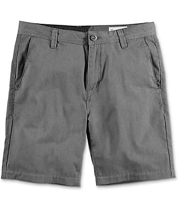 charcoal chino shorts