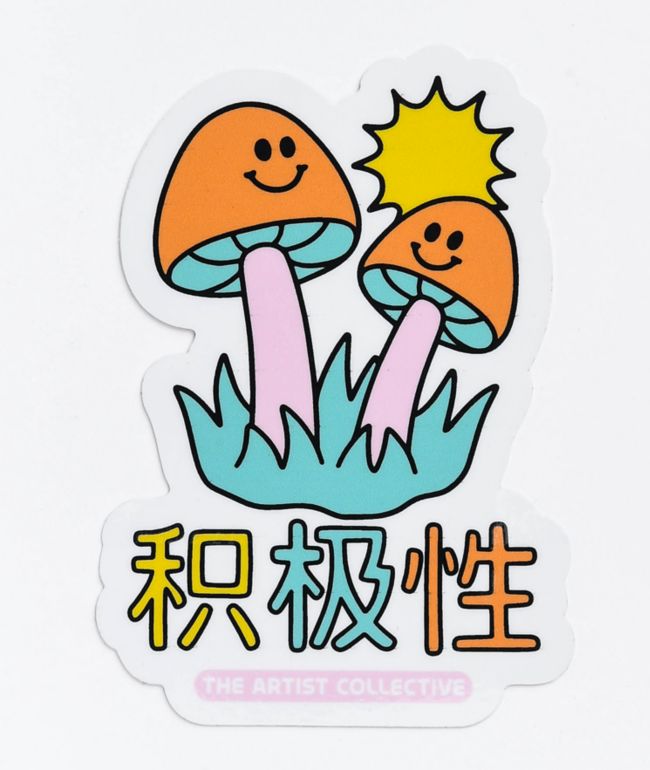 Artist Collective Fuck Off Rose Sticker