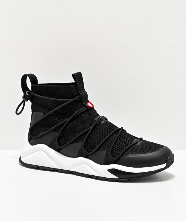Champion Mens Rally Flux Black Shoes