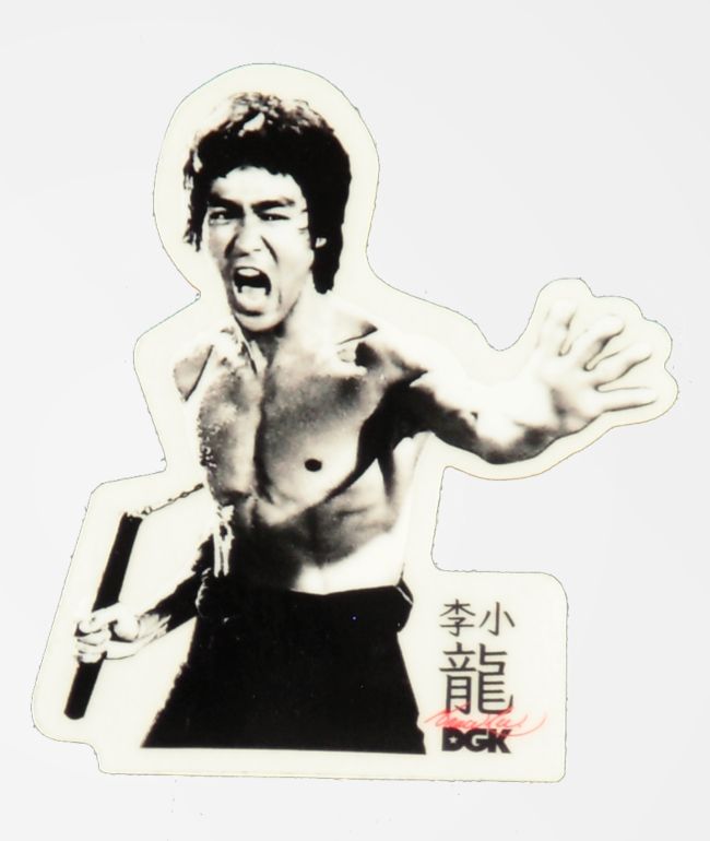 DGK x Bruce Lee Fierce pegatina