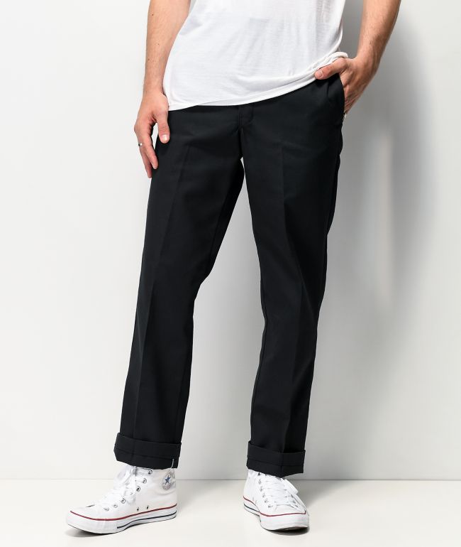 Dickies Regular pantalones negros de trabajo
