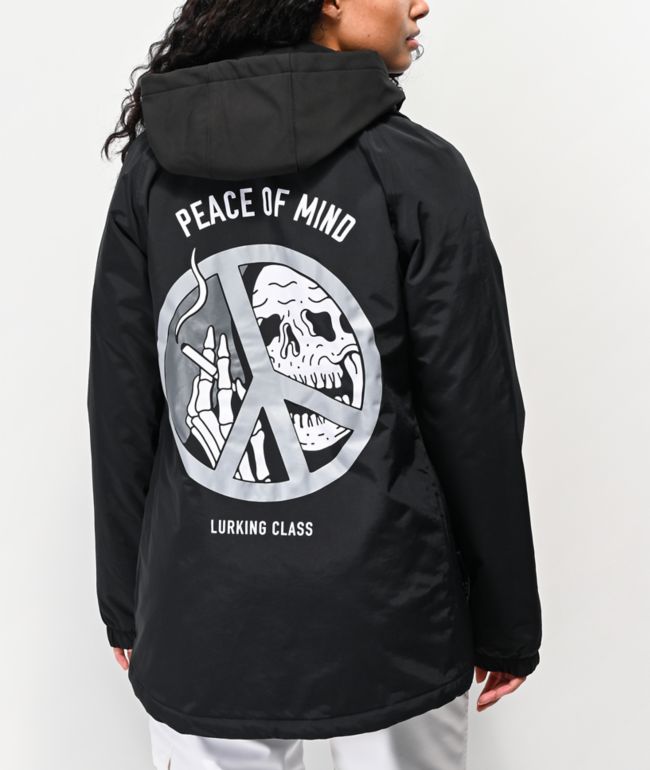Lurking Class by Sketchy Tank Peace Of Mind chaqueta entrenador negra