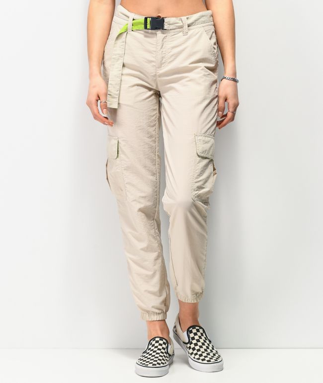 Ninth Hall Raines Buckle Belt Rainy Day pantalones cargo