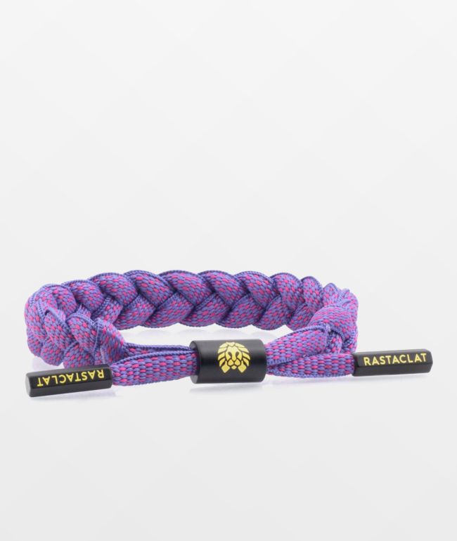 Rastaclat Tribe Force Violet & Magenta Bracelet