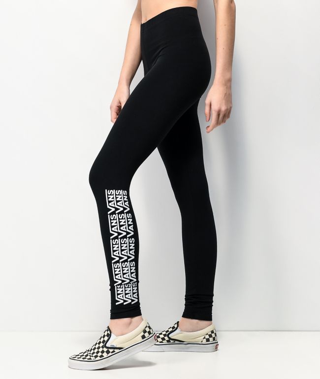 Vans Chalkboard Farewell leggings negros y blancos