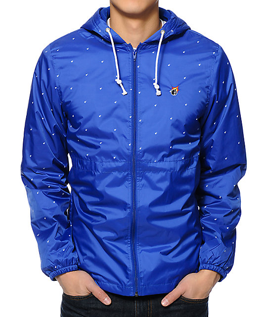 Blue Windbreaker Jacket Jacket To