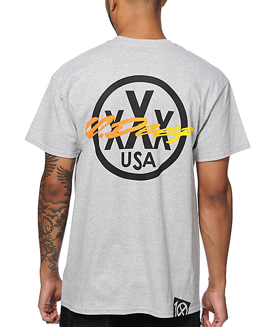 10 Deep Triple X Racing TShirt Zumiez