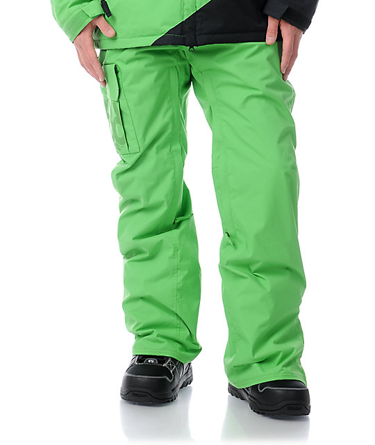 686 Mannual Data Grass Green 8K Snowboard Pants Zumiez