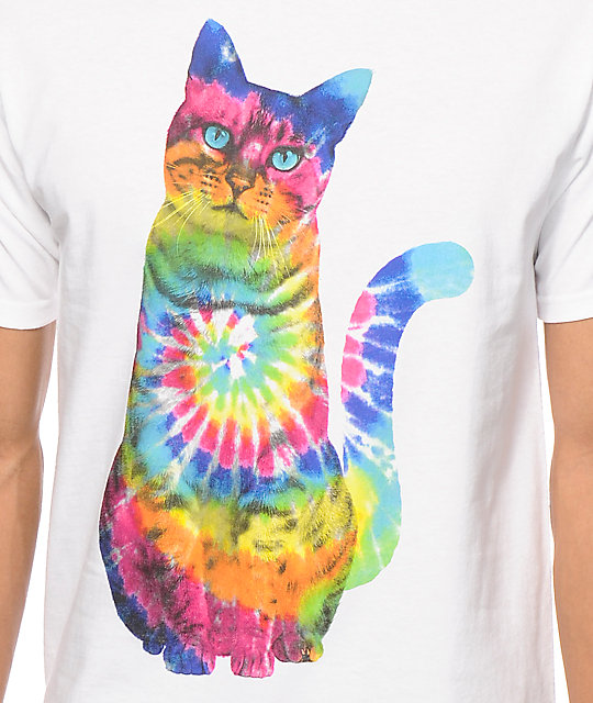 ALab Hippie Cat TShirt Zumiez