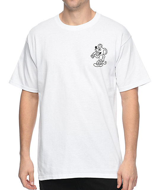 white savage t shirt