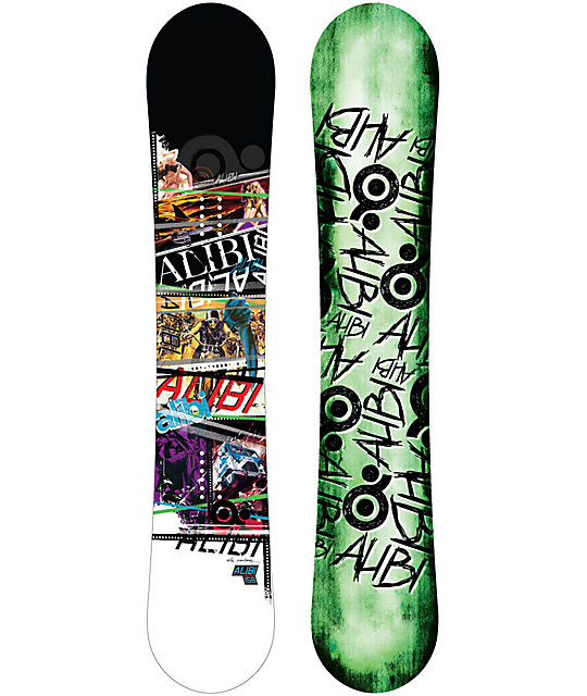 Alibi Sicter 160cm Mens Snowboard Zumiez