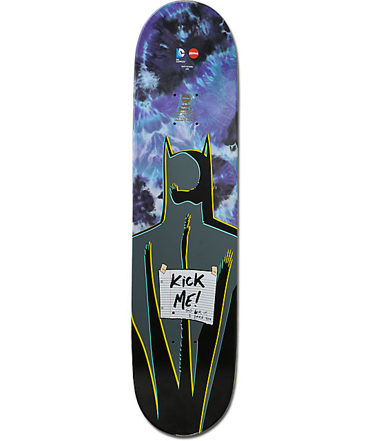 Almost Daewon Batman Tie Dye 7.75" Skateboard Deck Zumiez