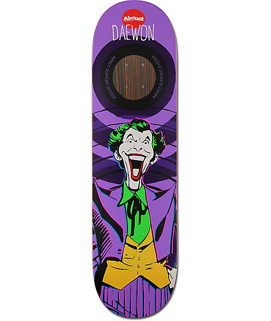 Almost Daewon Joker 8.38&quot; Impact Support Skateboard Deck