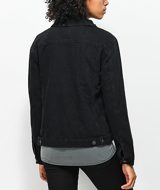 shredded denim jacket
