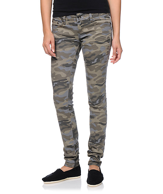 almost famous camo joggers