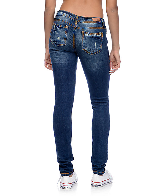 almost famous waist trainer jeans