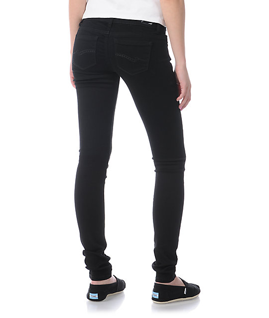 Almost Famous Willow Black Skinny Jeans Zumiez