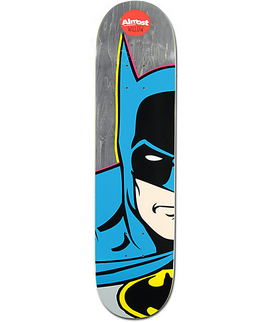 Almost Willow Batman Split Face 7.75" Skateboard Deck | Zumiez