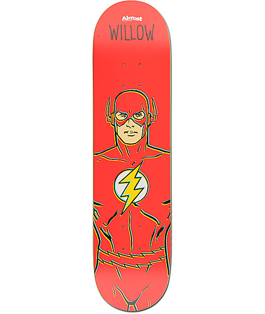 Almost Willow The Flash 7.75" Skateboard Deck at Zumiez PDP