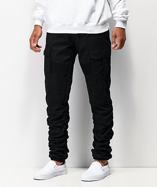 black joggers