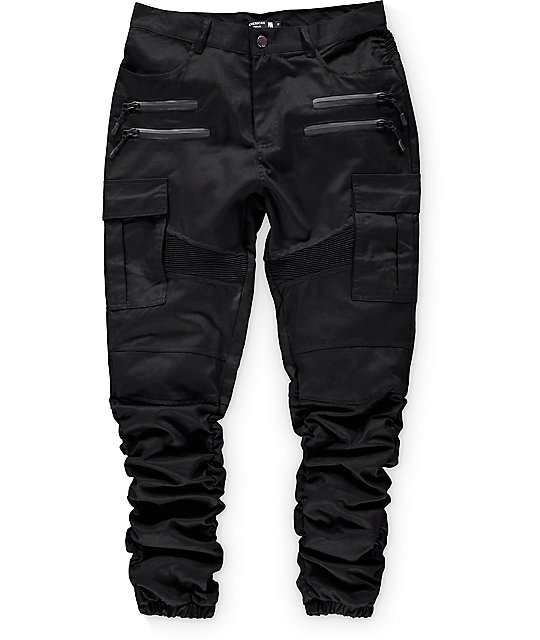 black joggers