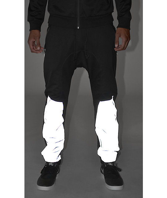 reflector track pants