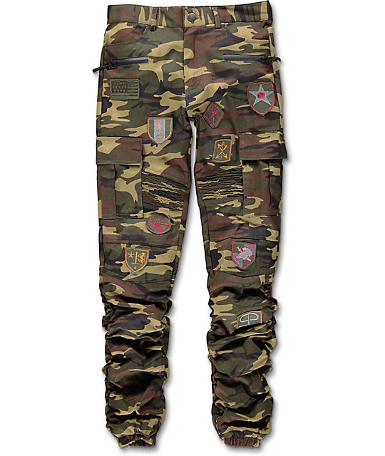 american rag camo joggers