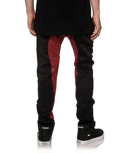 mesh jogger pants