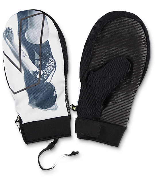 Analog x Visual Avatar Snowboard Mittens Zumiez