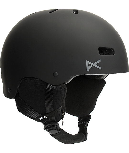 Anon Raider Audio Black Snowboard Helmet Zumiez