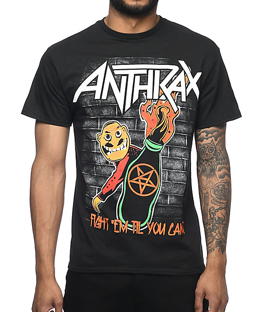 anthrax t shirt uk