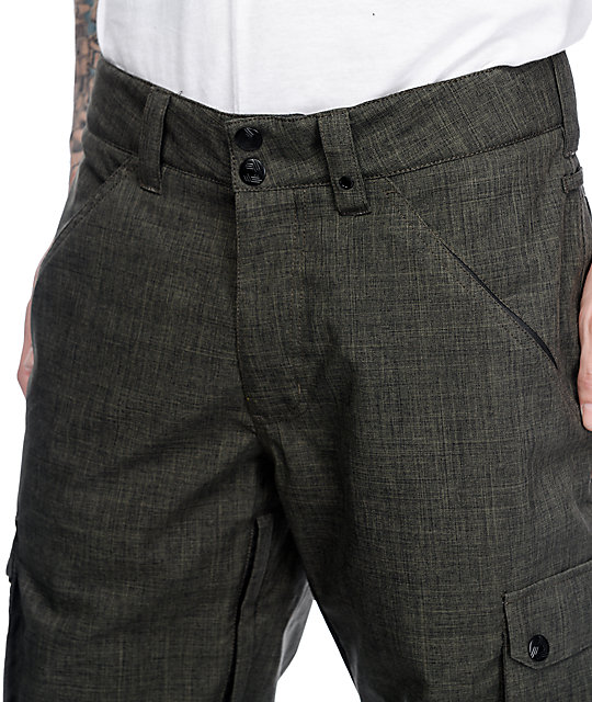 dark green cargo pants mens