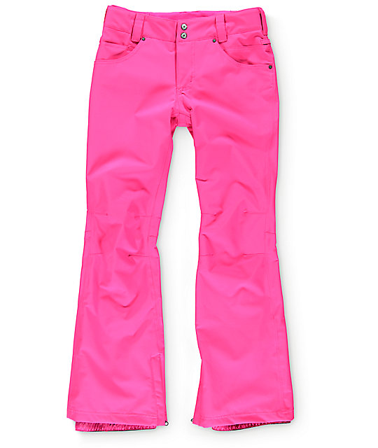 mens pink snowboard pants