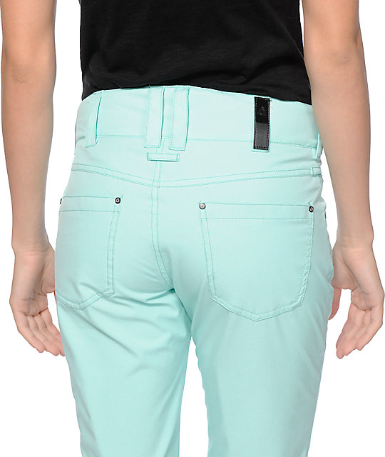 Aperture Crystaline Mint 10K Snowboard Pants | Zumiez