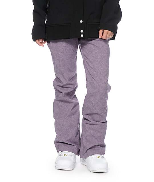 Aperture Crystaline Purple 10K Snowboard Pants Zumiez