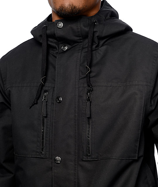 Aperture Defcon M65 10K Black Snowboard Jacket Zumiez