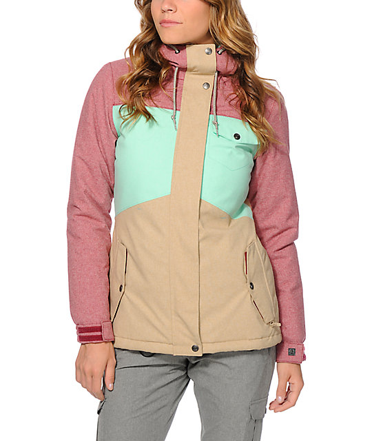 Aperture Heaven Colorblock 10K Snowboard Jacket Zumiez